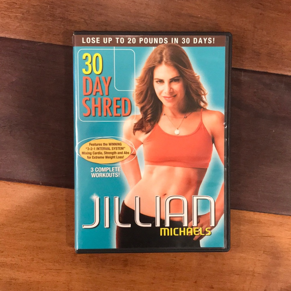 Jillian Michaels 30 Day Shred Workout DVD